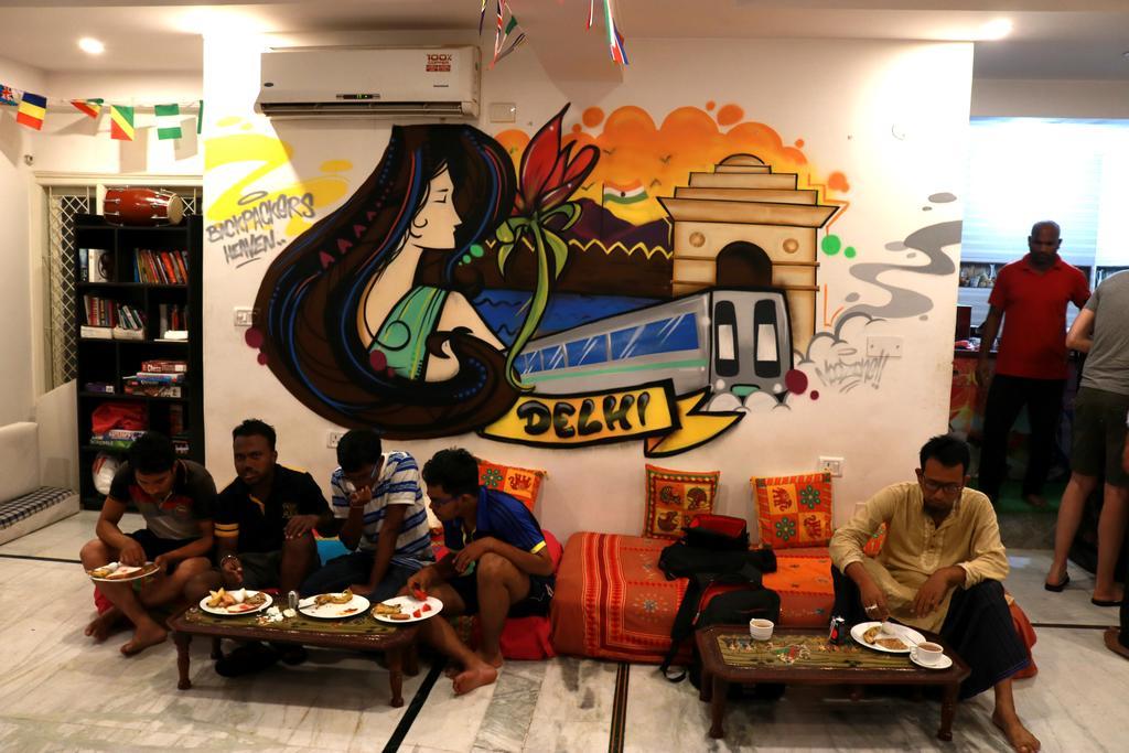 Hindustan- By Backpackers Heaven Hostel New Delhi Bagian luar foto